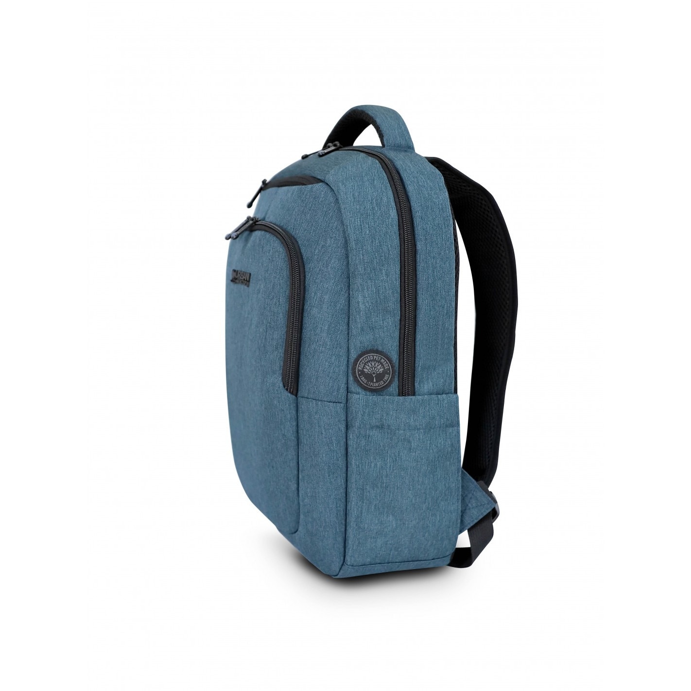Rucsac pentru notebook, Urban Factory, Stofa, Cyclee City eco, 15.6", Albastru/Negru