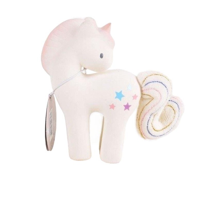 Csörgő fogzási játék Unicorn Candy, Tikiri, Gumi, Többszínű