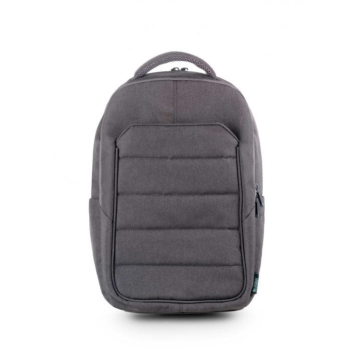 Rucsac pentru notebook, Urban Factory, Stofa, 15, Gri