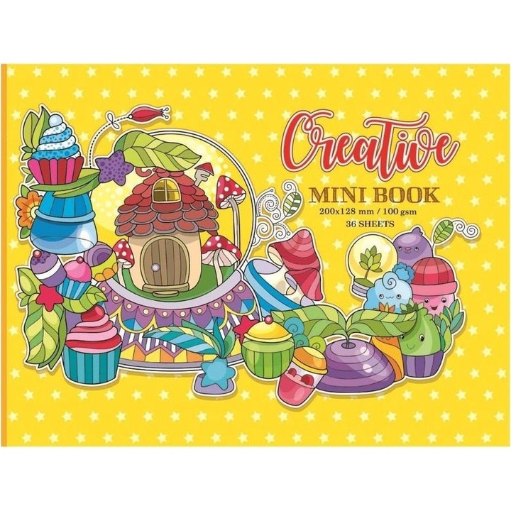 Carte de colorat, Fresh, Multicolor