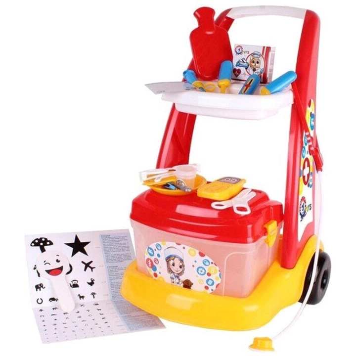 Set de joaca doctor, TechnoK, Multicolor