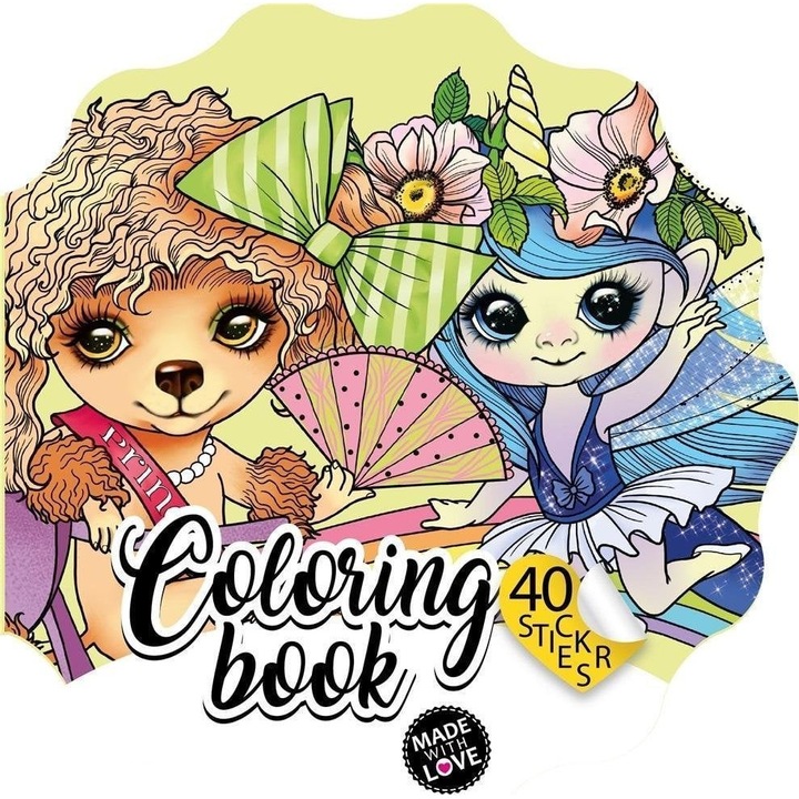 Carte de colorat, Fresh, Multicolor