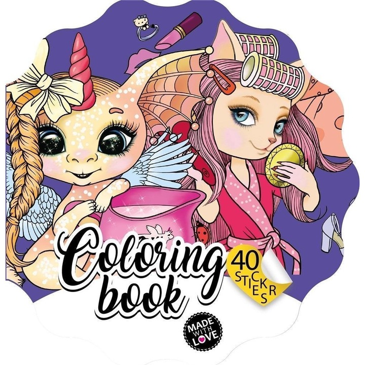 Carte de colorat, Fresh, Multicolor