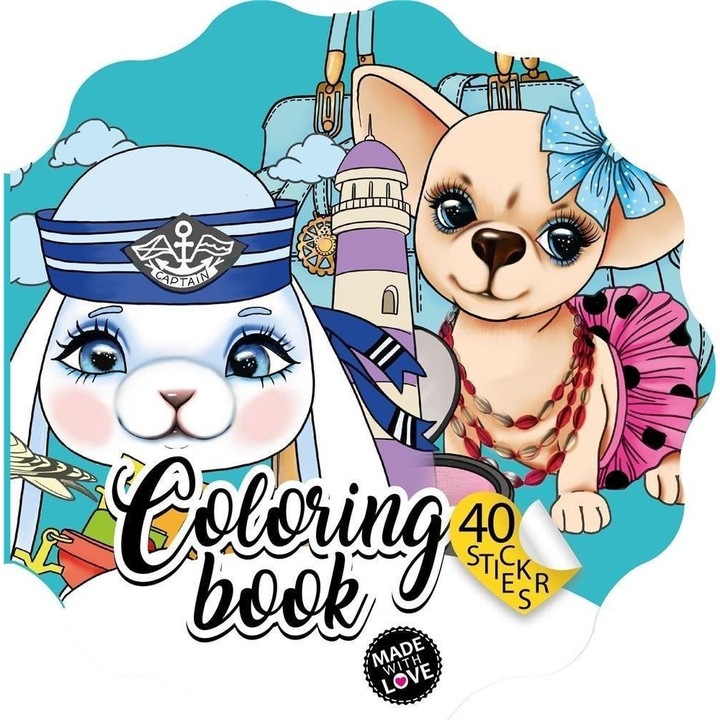 Carte de colorat, Fresh, Multicolor