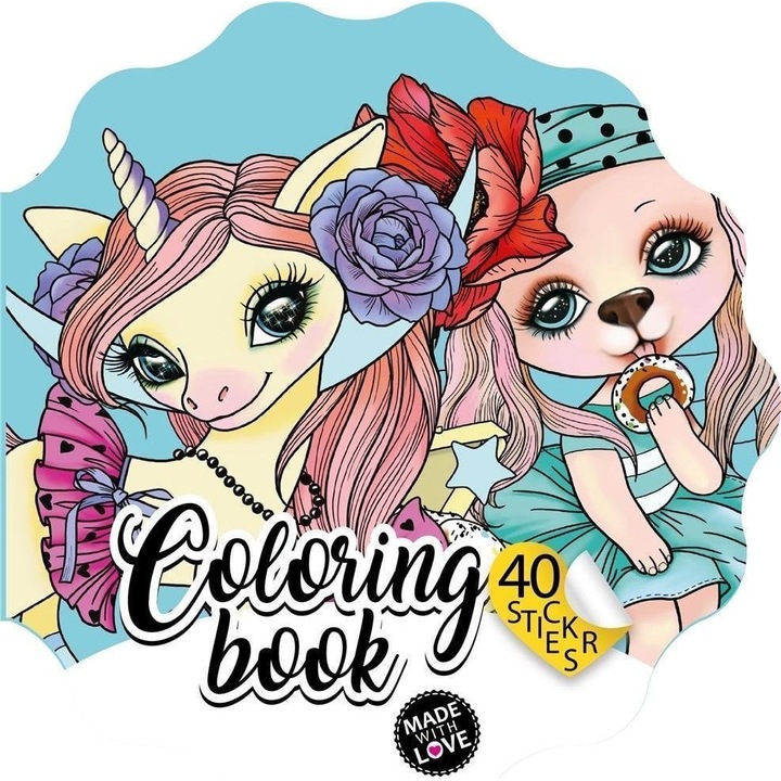 Carte de colorat, Fresh, Multicolor