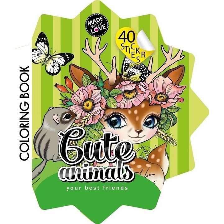 Carte de colorat, Fresh, Multicolor