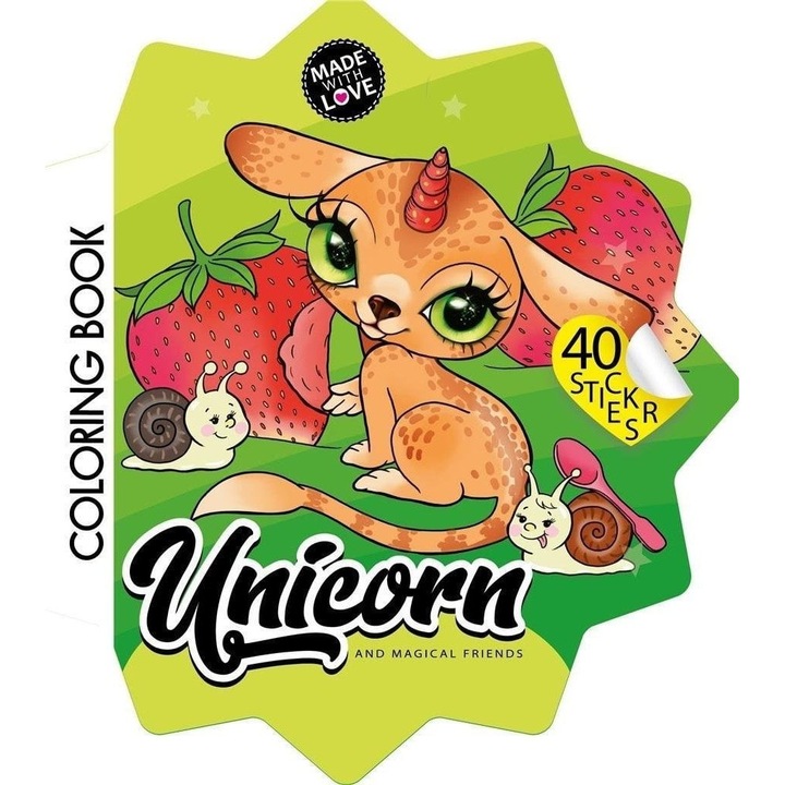 Carte de colorat, Fresh, Multicolor