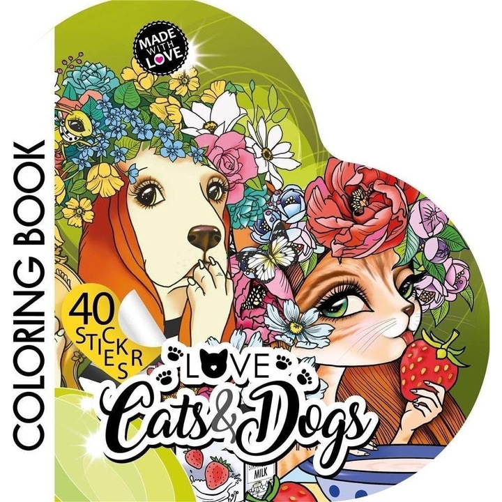 Carte de colorat, Fresh, Multicolor