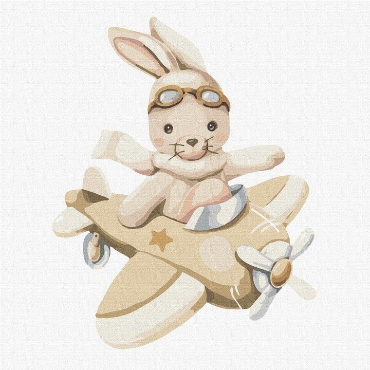 Set Pictura pe numere, IDEYKA, 30 x 30cm, Multicolor