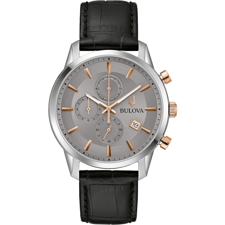 Ceas barbatesc Bulova 98B409, Quartz, 41mm, 3ATM
