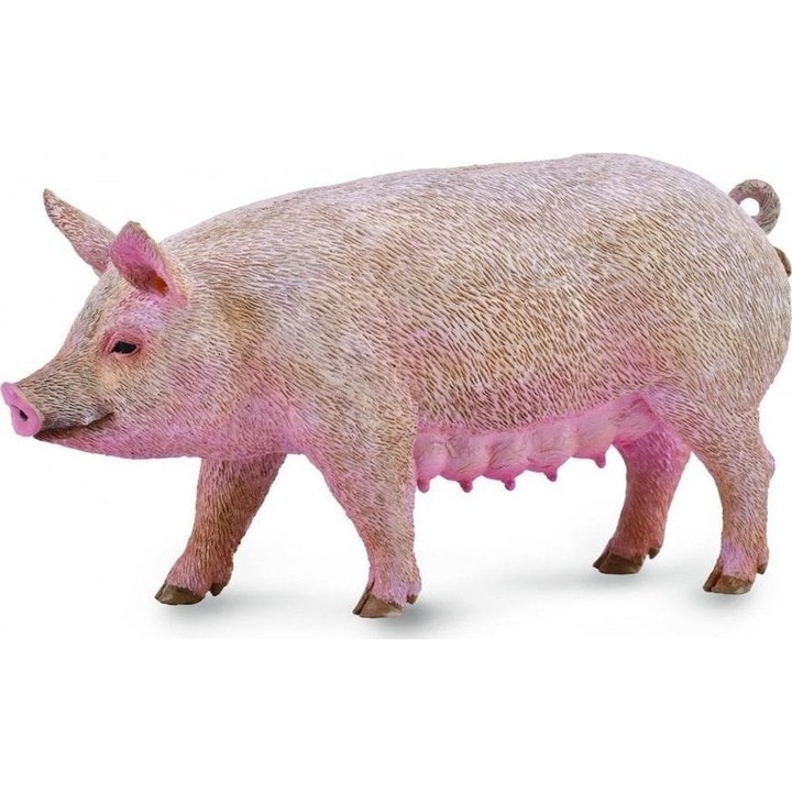 Фигурка Collecta, Прасе, розово