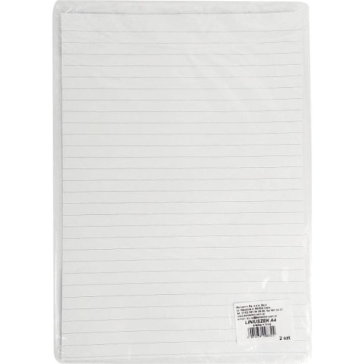 Caiet, Beniamin, A4, Alb