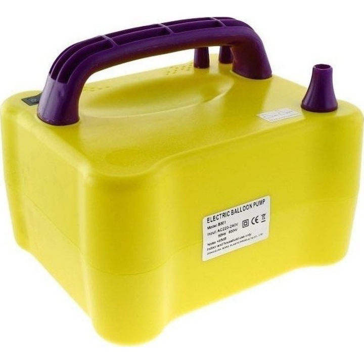 Електрическа помпа за балон GoDan, жълта
