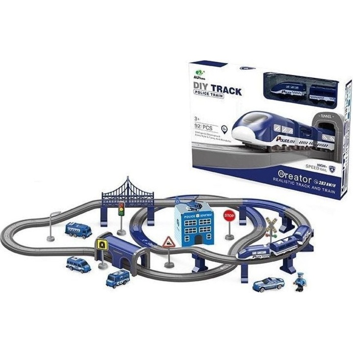 Играчка влак, Artyk, Multicolor, 3+