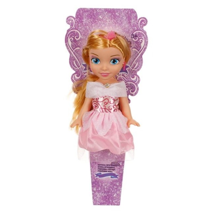 Shopiens® кукла принцеса с розова рокля от тюл, 28 см