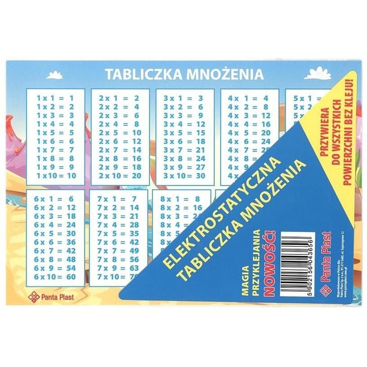 Masa de multiplicare electrostatica, Panta Plast, Plastic, Editie in Poloneza