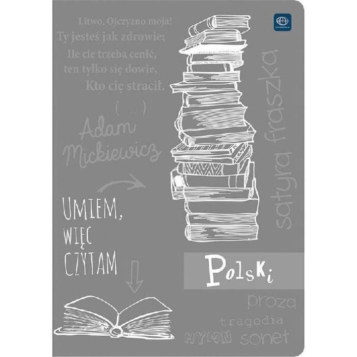 10 darabos füzetkészlet, Interdruk, A5, Többszínű