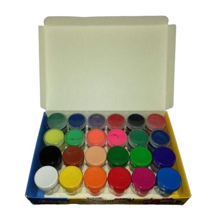 Set 24 acuarele, Pastello, 20ml, Multicolor