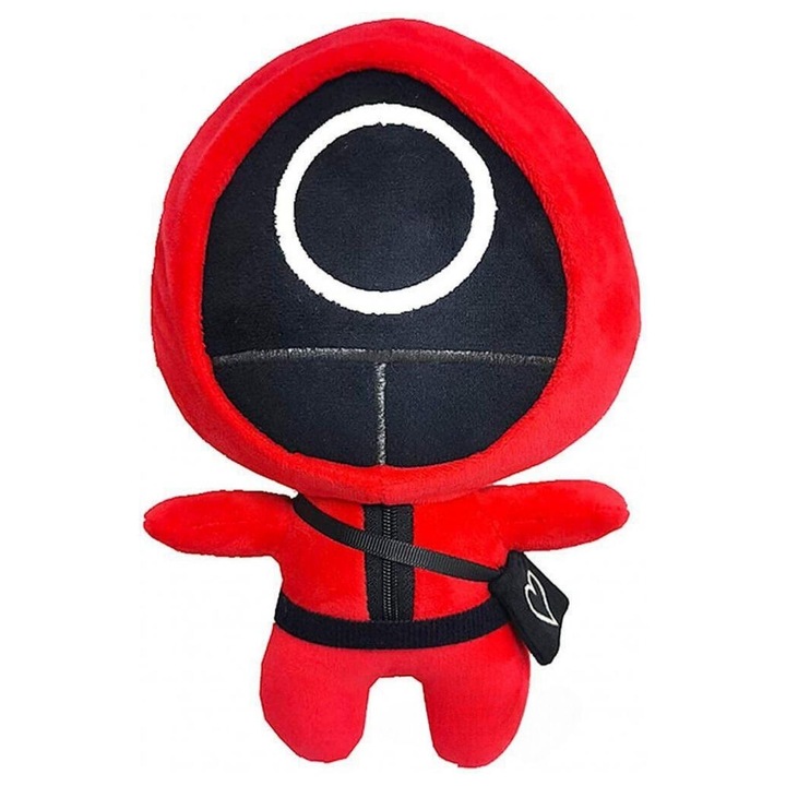 Jucarie Squid Game, Plus, 20 cm, 3+, Rosu/Negru