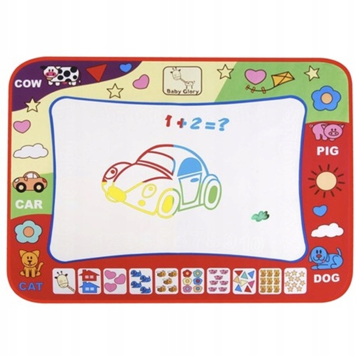 Covoras de Pictat cu 2 Stilouri - 58x78 cm