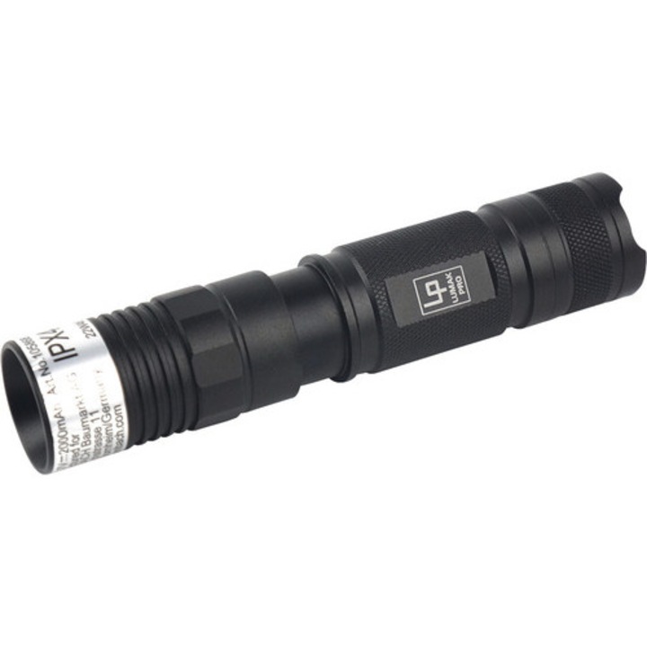 Lanterna LED Lumak Pro maxim 190m, cu acumulator Li-Ion 2000 mAh
