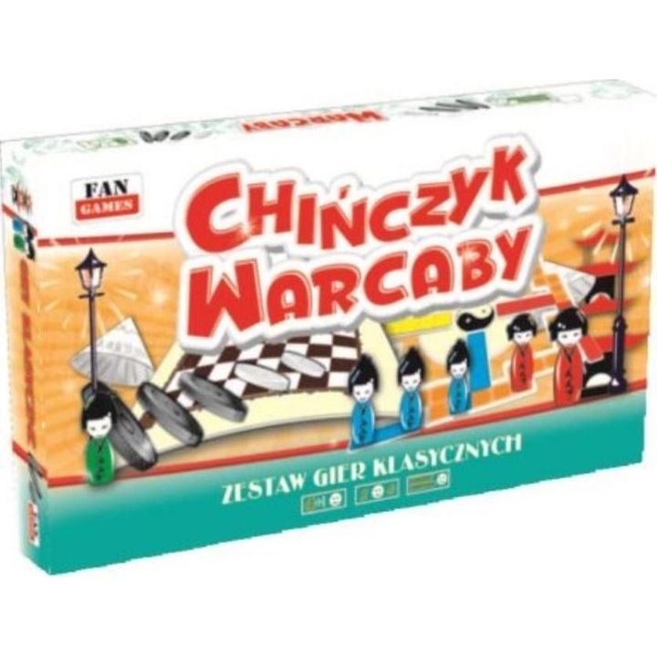 Dame chinezesti FAN GAMES, 6+ ani, Multicolor