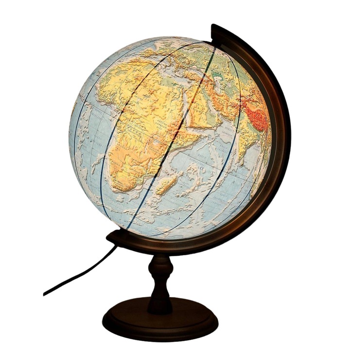 Glob pamantesc, ZACHEM, 3D, Multicolor