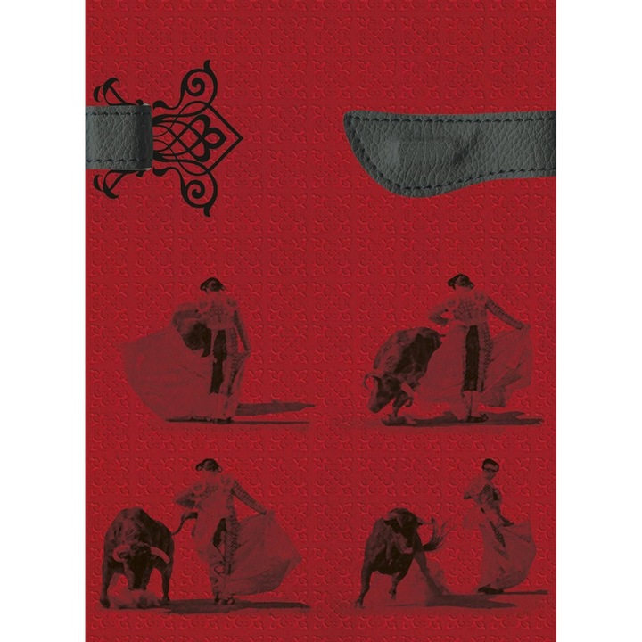 Agenda, Boncahier, 170 x 120 mm, Rosu/Negru