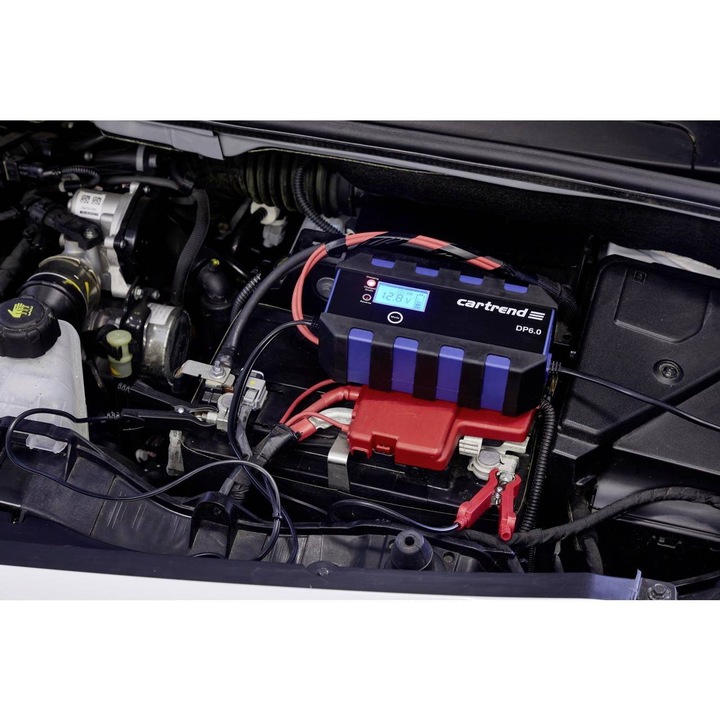 Incarcator baterii auto, Cartrend, DP6.0, 6A, 6V si 12V