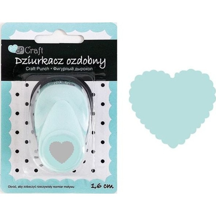 Perforator, dp Craft, 1.6cm, Albastru