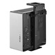 Suport unitate PC StableDesk, Reglabil, Prindere de perete/Sub blat birou, Pana la 30 kg, Latime unitate 155-235 mm - Negru