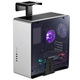 Suport unitate PC StableDesk, Reglabil, Prindere de perete/Sub blat birou, Pana la 30 kg, Latime unitate 155-235 mm - Negru