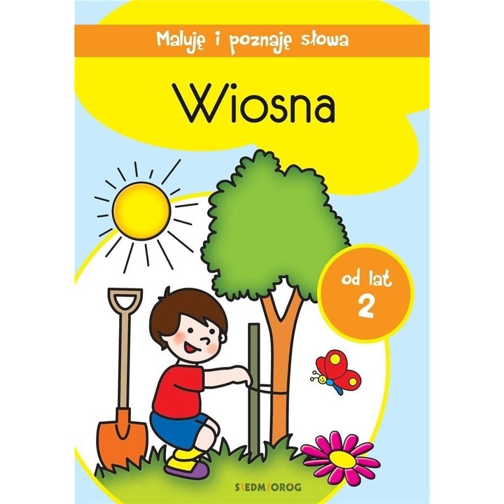 Книжка за оцветяване, Siedmiorog, 2 години+