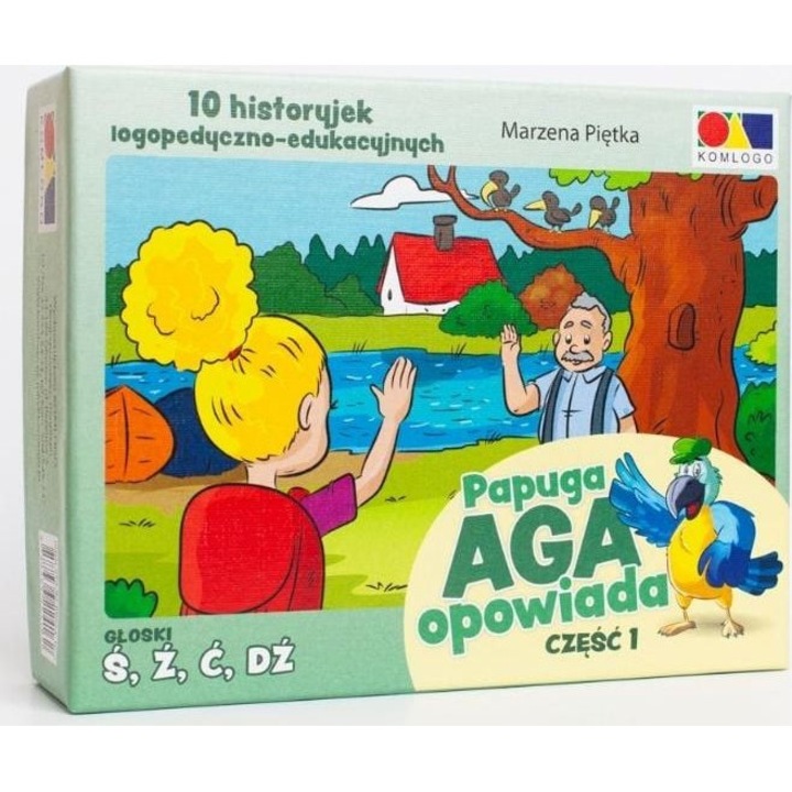 Historyjki obrazkowe. Papuga Aga opowiada cz.1 Praca zbiorowa