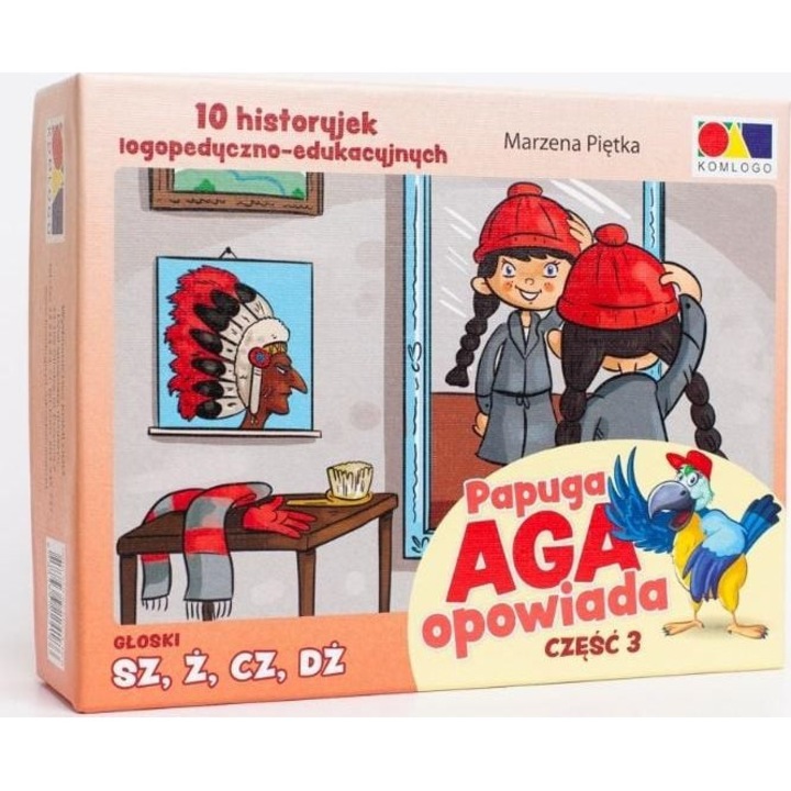 Historyjki obrazkowe. Papuga Aga opowiada cz.3 Praca zbiorowa