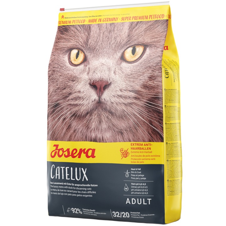 Hrana uscata pentru pisici Josera, Catelux, 10 Kg