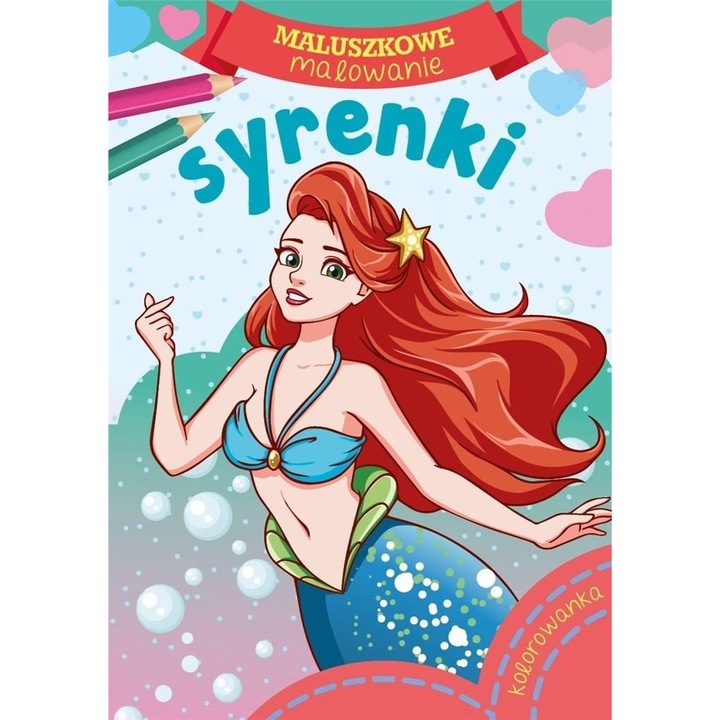 Syrenki, Skrzat, kifestőkönyv, lengyel nyelv, 16 oldal, 2020, többszínű