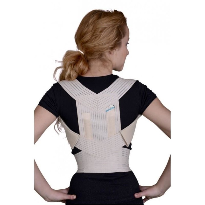 Orteza cervicotoracica Ham de memorie bej, XL