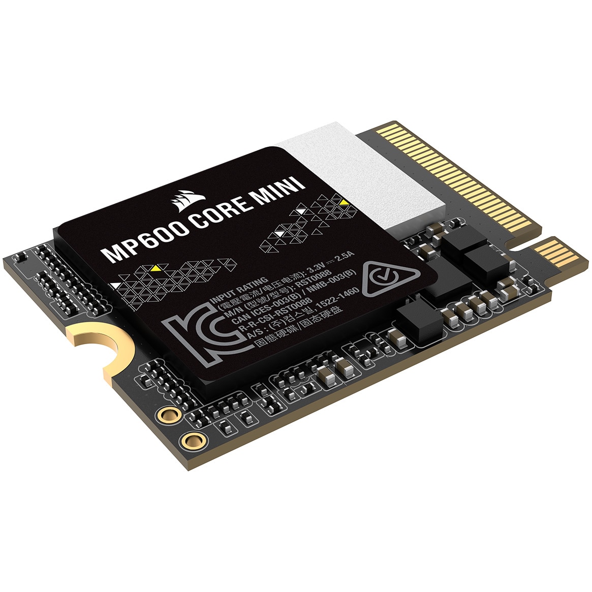 Solid-State Drive (SSD) Corsair MP600 CORE Mini, 1TB, PCIe Gen4 x4