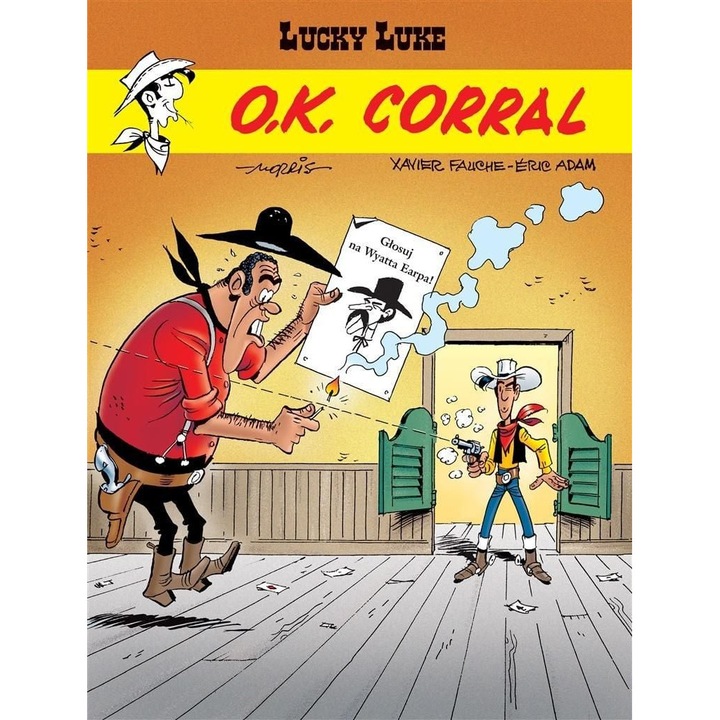 Lucky Luke O.K. Corral Éric Adam, Morris, Xavier Fauche