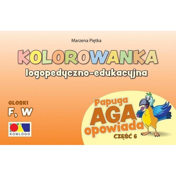 Carte de colorat, Komlogo, Multicolor