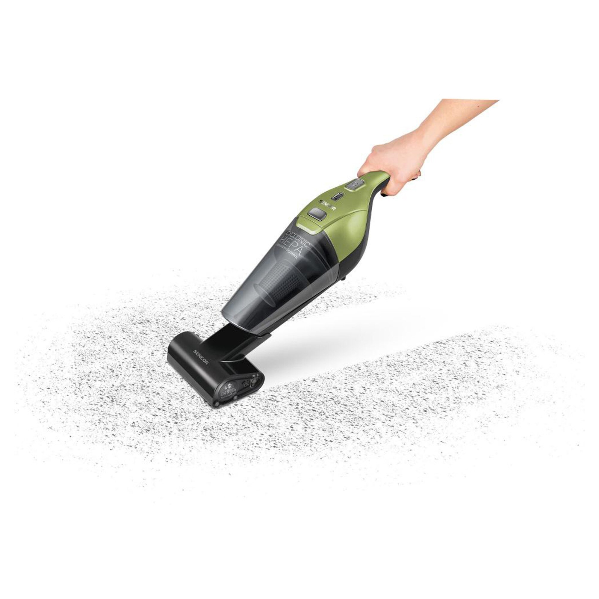 Aspirator, Sencor, 3 in 1, 2000 mAh, Verde