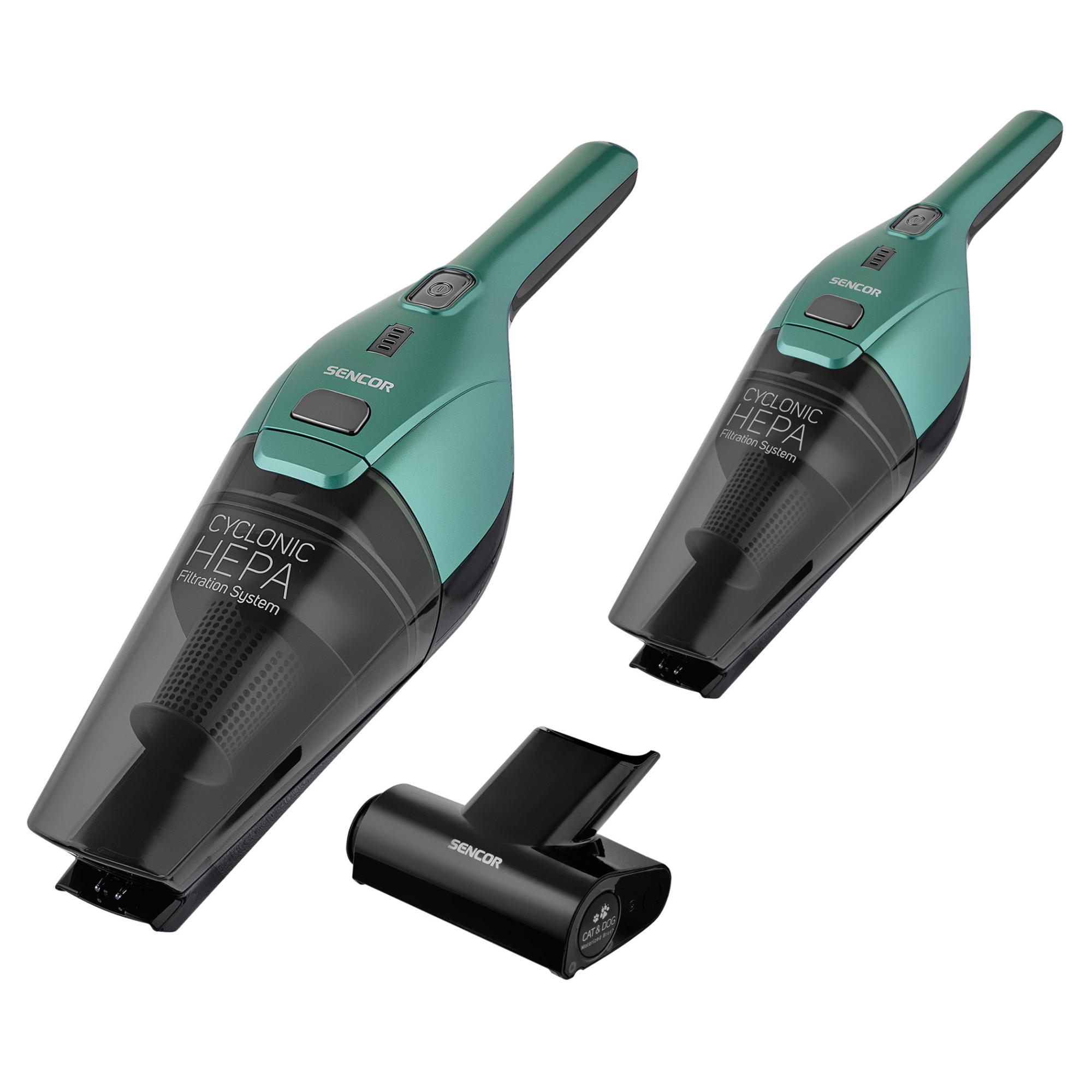Aspirator, Sencor, 2000 mAh, 3 in 1, Albastru
