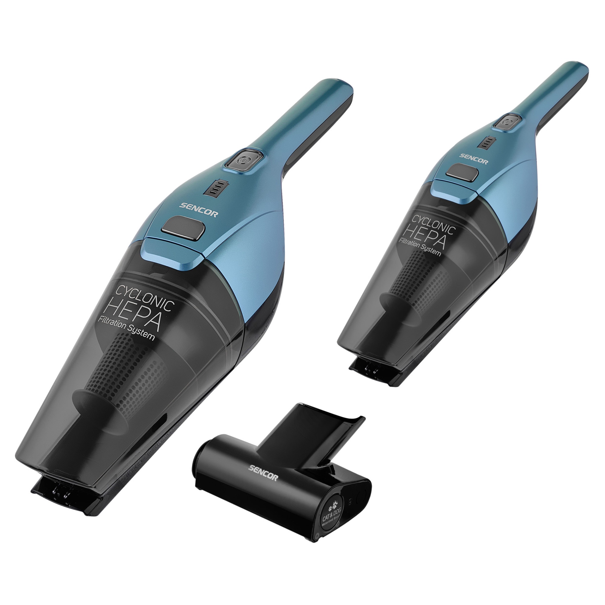Aspirator, Sencor, 3 in 1, 200 mAh, Albastru