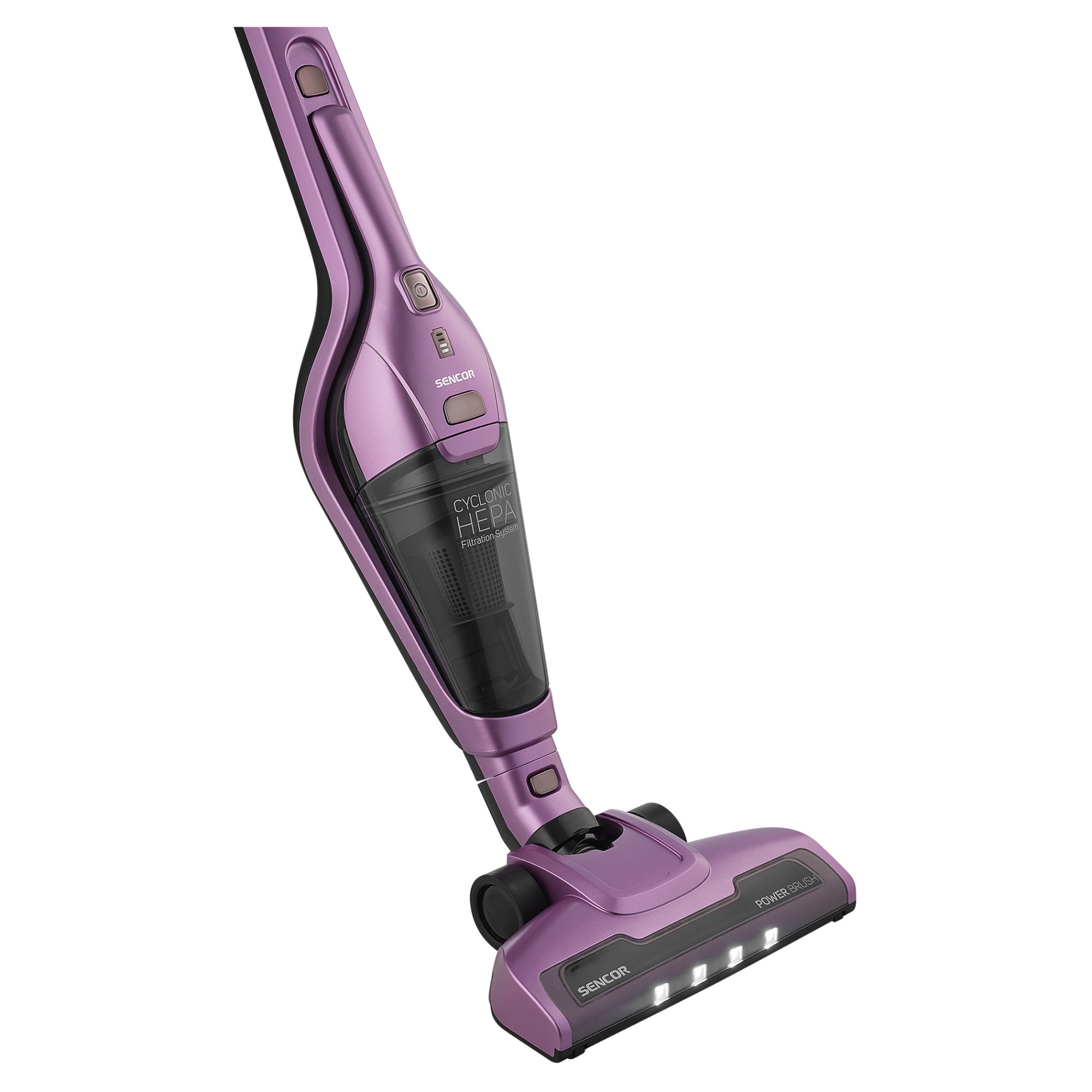 Aspirator de mana, Sencor, SVC 0603VT, 3 in 1, 2000 mAh, Mov