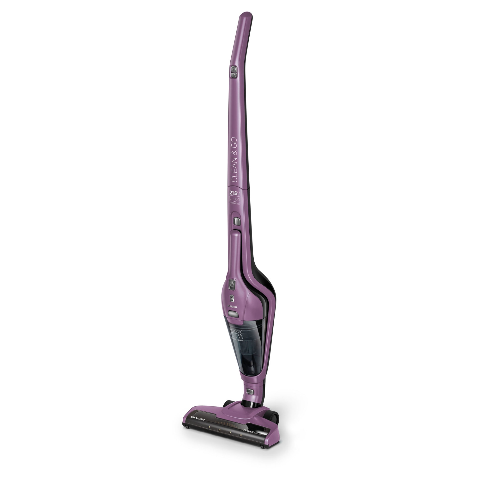 Aspirator de mana, Sencor, SVC 0603VT, 3 in 1, 2000 mAh, Mov