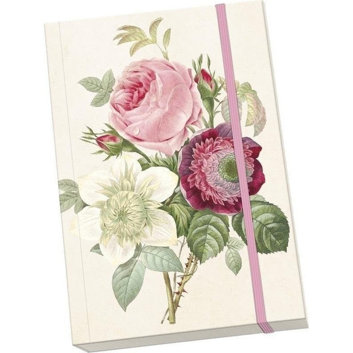 Jegyzetfüzet, Skona Ting, Rose Model, A5, 96 oldal, Többszínű