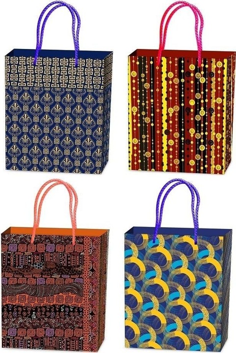 Комплект от 4 подаръчни торбички Fresh, Multicolor