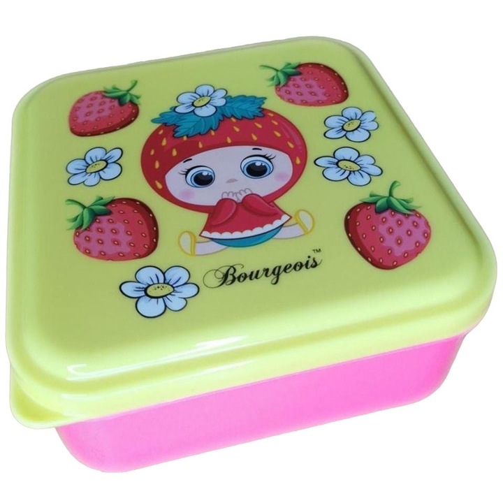 Ebéddoboz, Friss, Polipropilén, 490 ml, Többszínű