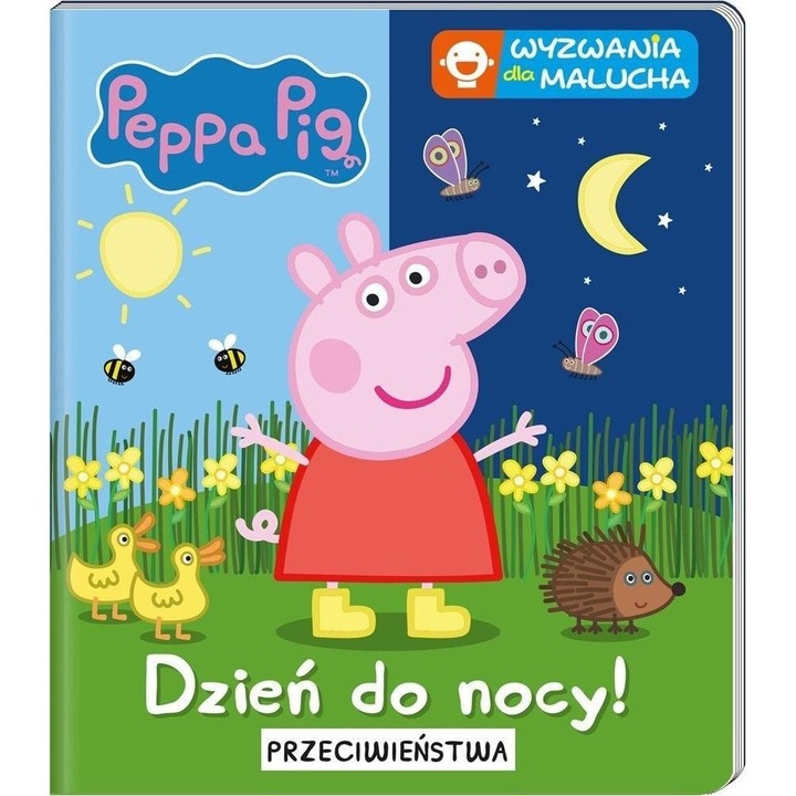 Świnka Peppa Dzień do Nocy! Wyzwania dla malucha Media Service
